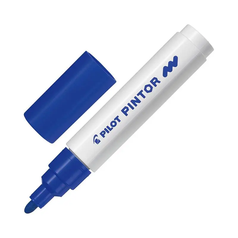 Pilot Pintor Medium Blue Marker With 4.5 Mm Chisel Tip – Sw-Pt-M-L 1