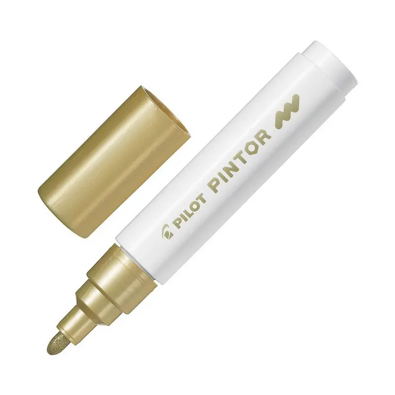 Pilot Pintor Medium Gold Marker – 4.5Mm Tip (Sw-Pt-M-Gd) 1
