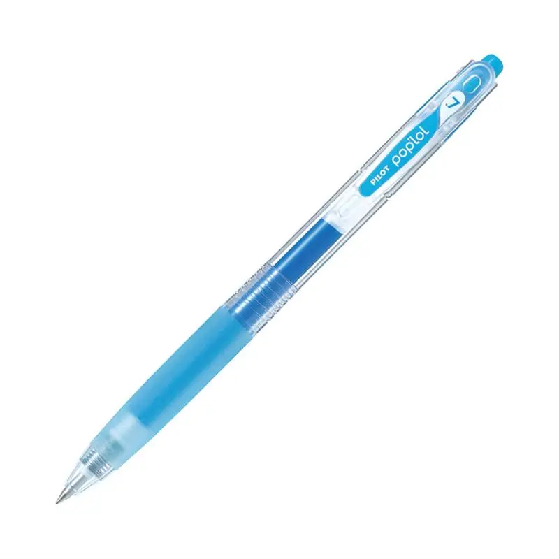 Pilot Pop'Lol Light Blue Gel Ink Pen, 0.7Mm Fine Tip, Model 20155 1