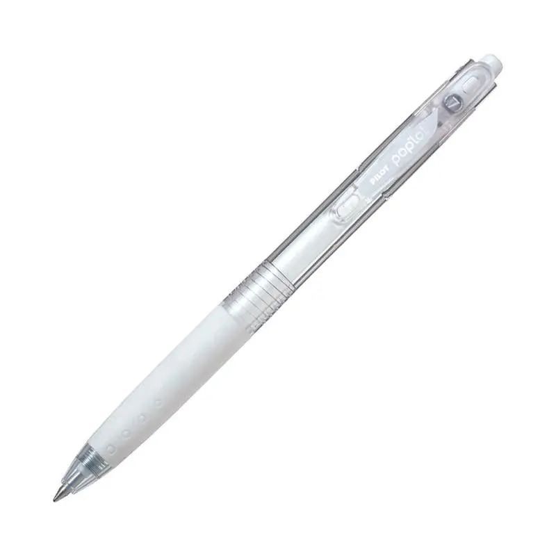 Pilot Pop'Lol White Gel Ink Pen, 0.7Mm Fine Tip, Model 20236 1