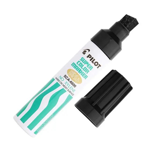 Pilot Sca-6600 Jumbo Permanent Marker – Black Tip, Extra-Bold Line 1