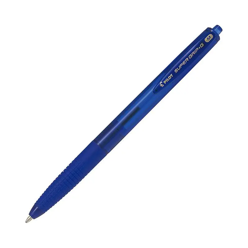 Pilot Super Grip G Retractable Ballpoint Pen, Blue Ink, 1.0Mm 1