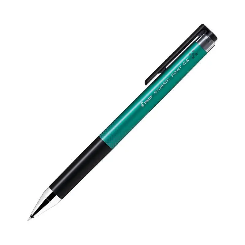 Pilot Synergy Point Gel Ink Pen – 0.5 Mm Green Refillable Tip 1