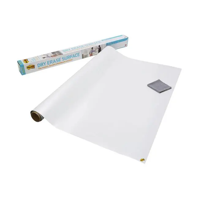 Post-It Def8X4 Dry-Erase Whiteboard Surface – 2400 X 1200 Mm 1