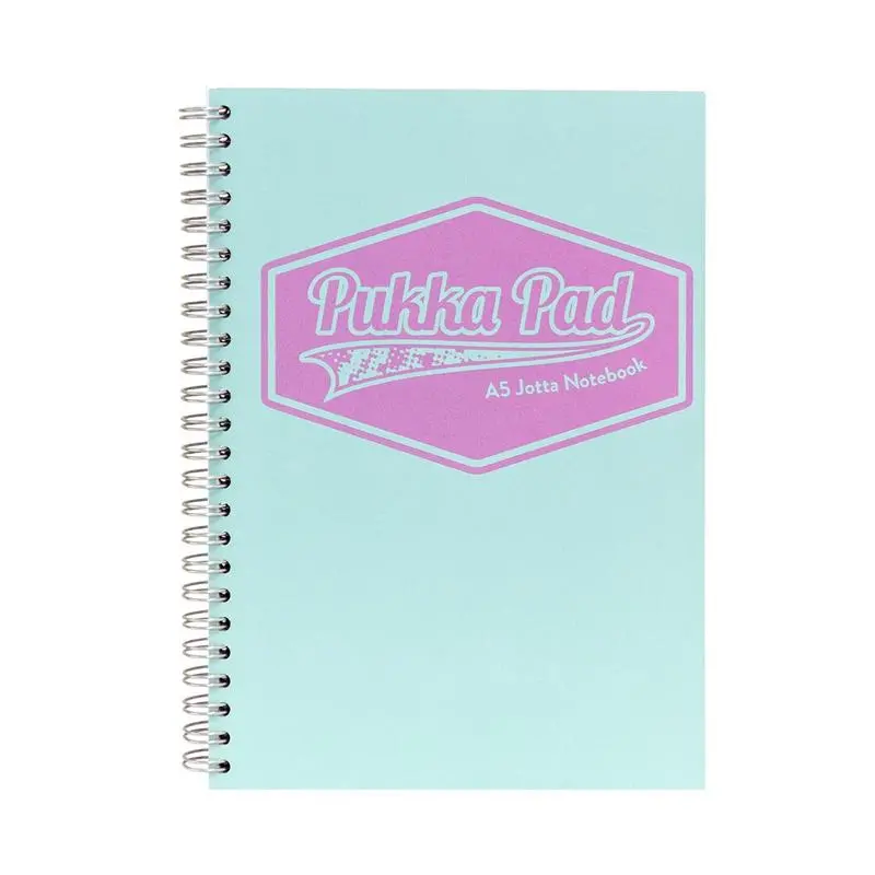 Pukka A5 Pastel Jotta Notebook – Teal Cover, 200 Lined Pages (P8629Psttl) 1