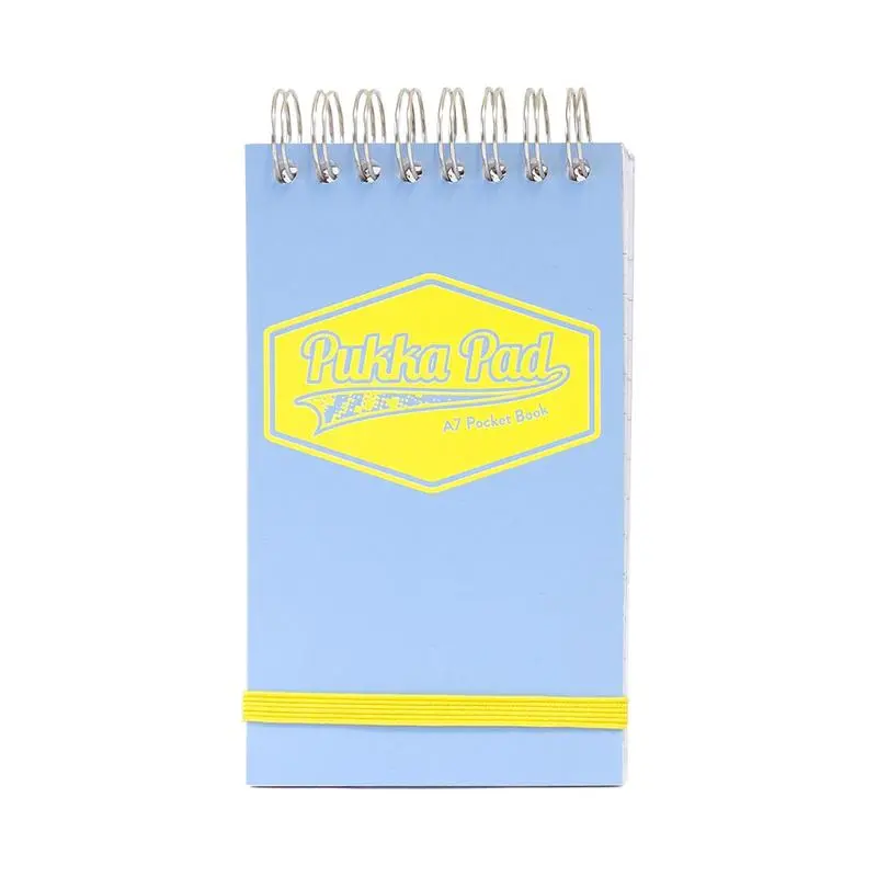 Pukka Pastel Notepad – A7 Blue, 100 Pages, 80Gsm 1