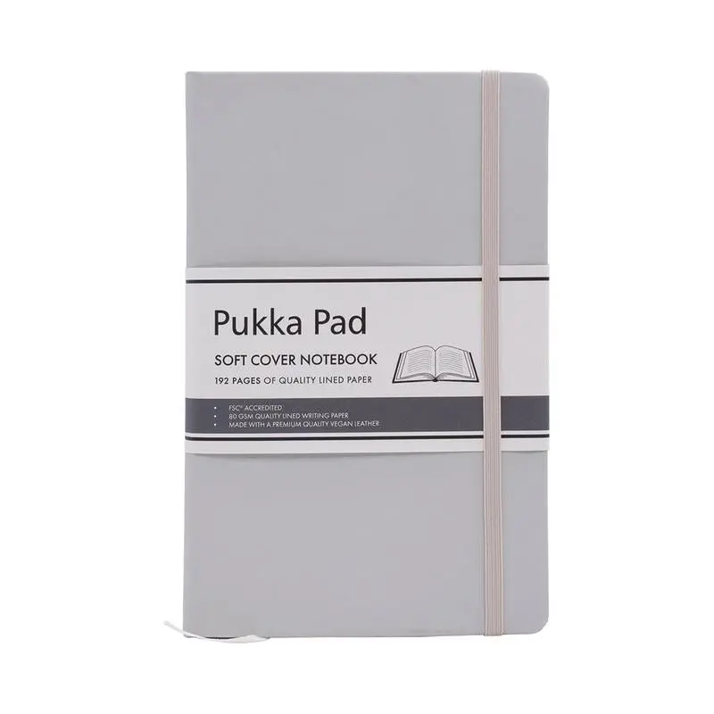 Pukka Soft-Cover Notebook – Oatmeal, 13×21Cm, 192 Pages 1