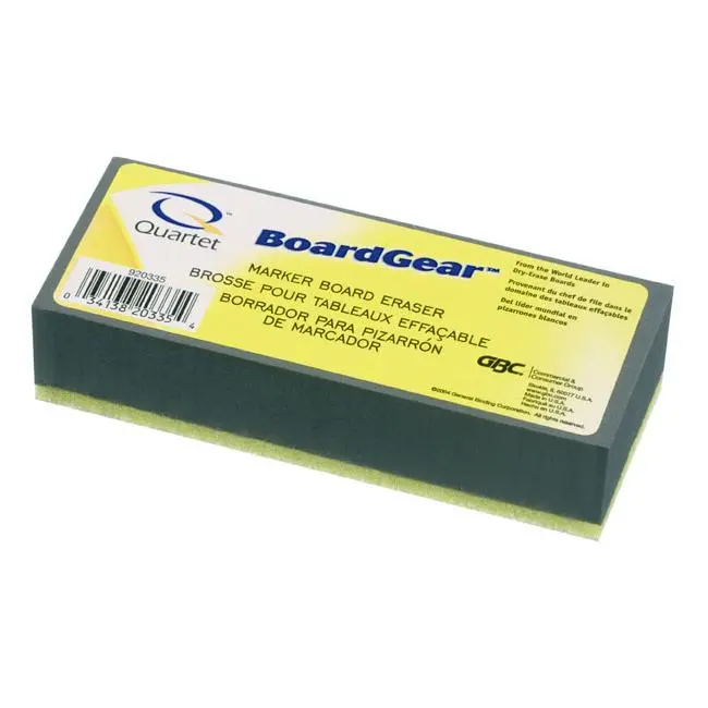 Quartet Washable Whiteboard Eraser With Built-In Cleaner 1