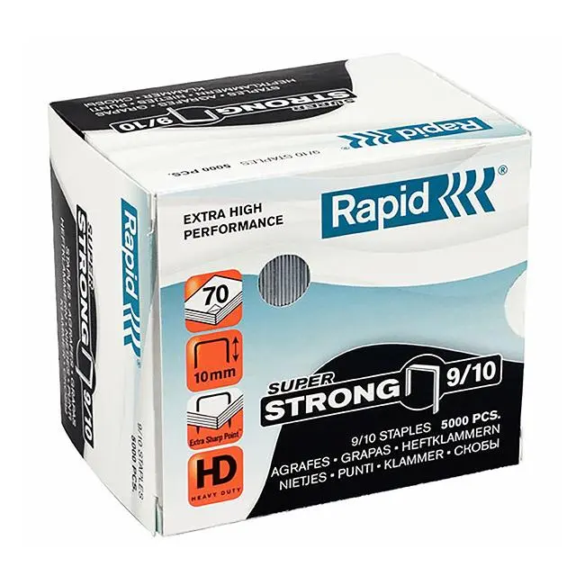Rapid 9×10Mm Staples – 5000-Unit Premium Pack 1