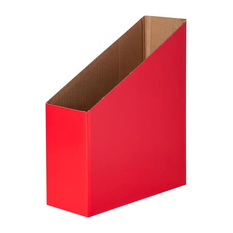 Red Magazine Storage Box Set – 5 Units (9 × 24.5 × 28 Cm) 1
