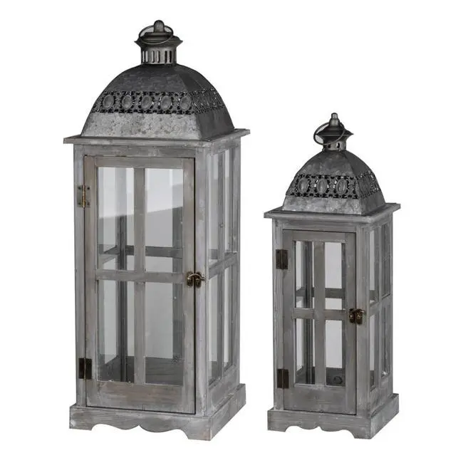 Rembrandt Natsume Urban Lantern Set – Decorative Indoor/Outdoor Lighting (Se2218) 1