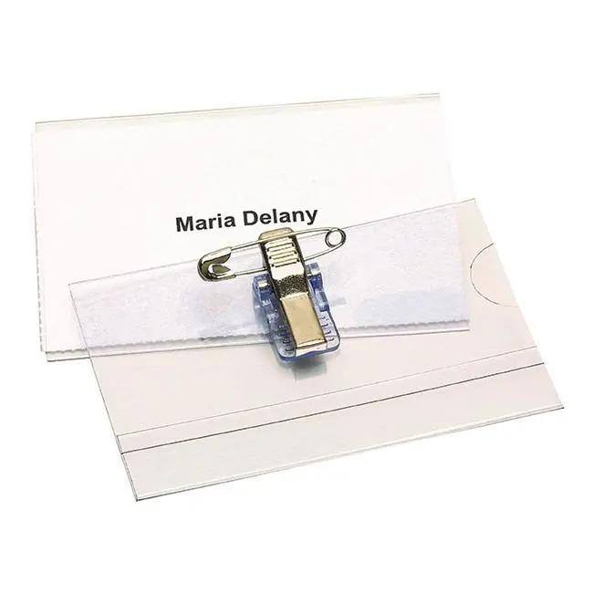 Rexel Convention Cardholder With Pin – Bx50 Pack 1