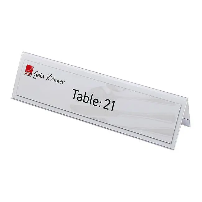 Rexel Large Name Badges – 59 × 210 Mm, Pack Of 25 1