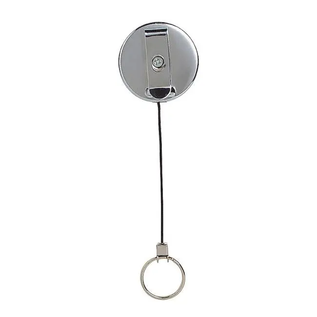 Rexel Retractable Metal Key Holder – Nylon Cord 1