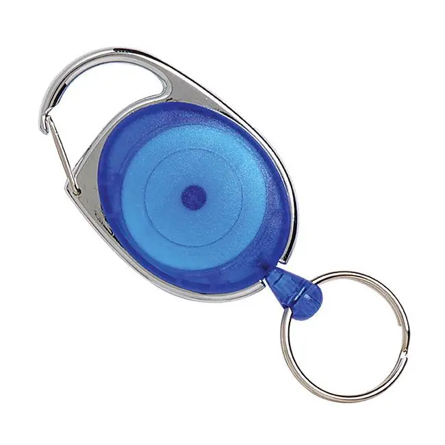 Rexel Retractable Snap-Lock Id Badge Holder – Blue 1