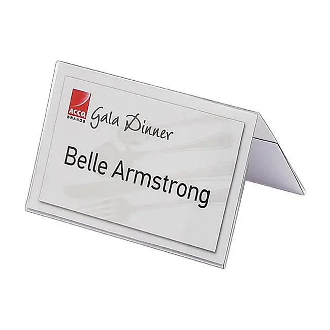 Rexel Small Name Plates – 92 × 56 Mm, Pack Of 50 1