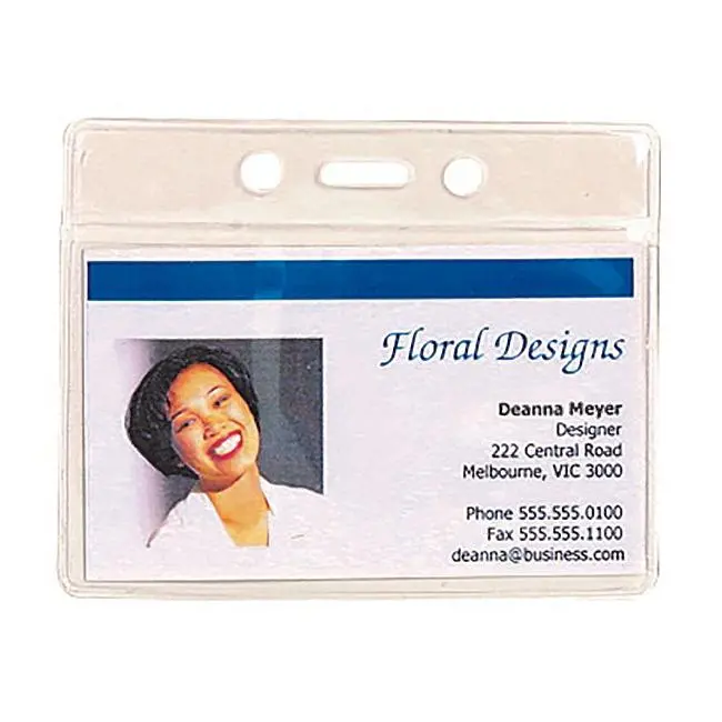 Rexel Soft Landscape Id Pouches – 94 × 78 Mm, 10-Pack 1
