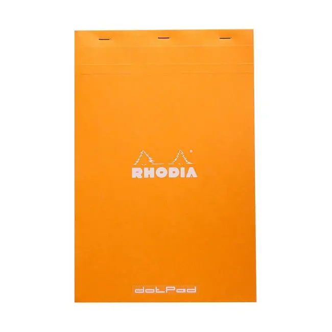 Rhodia No. 19 Dotpad In A4+ Format – Orange 1