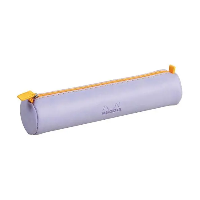 Rhodiarama Round Pencil Case – Iris Blue 1