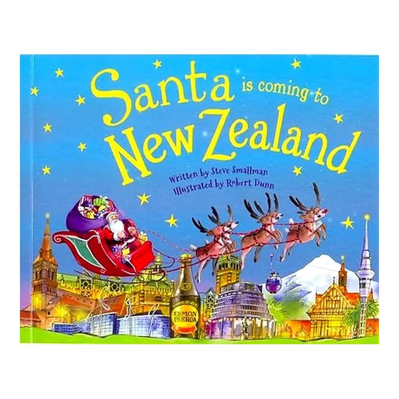 Santa Is Coming To New Zealand: A Festive Picture Book By Steve Smallman 1