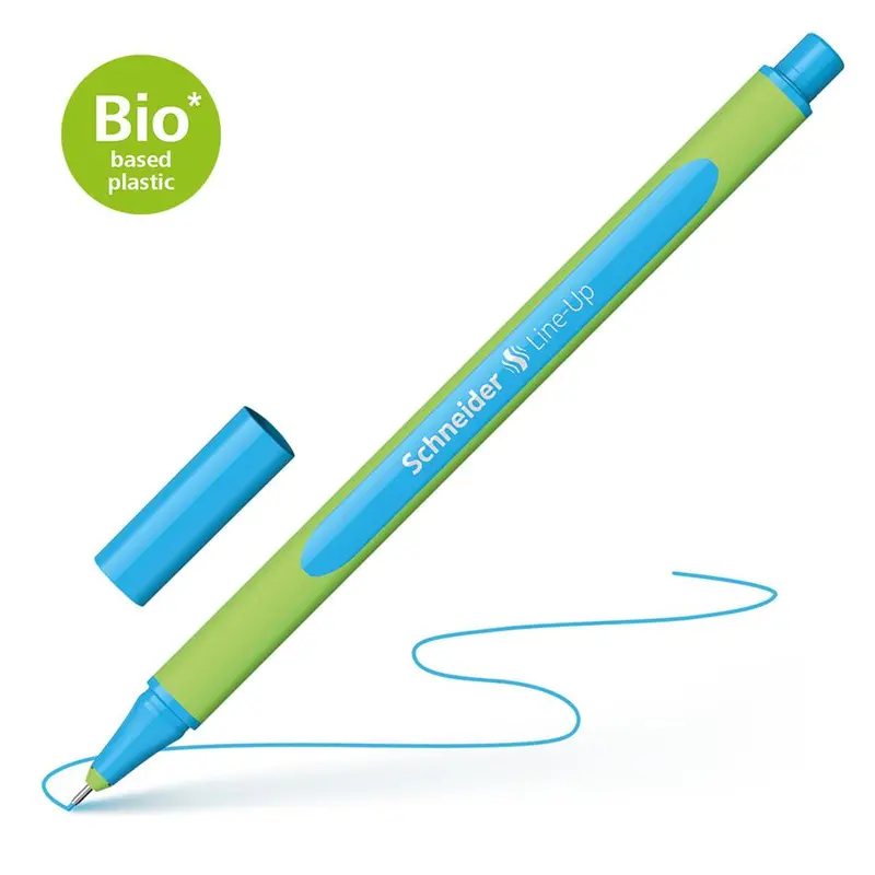 Schneider Mineral Blue Eco-Friendly Fineliner – 0.4Mm Tip (S191010) 1