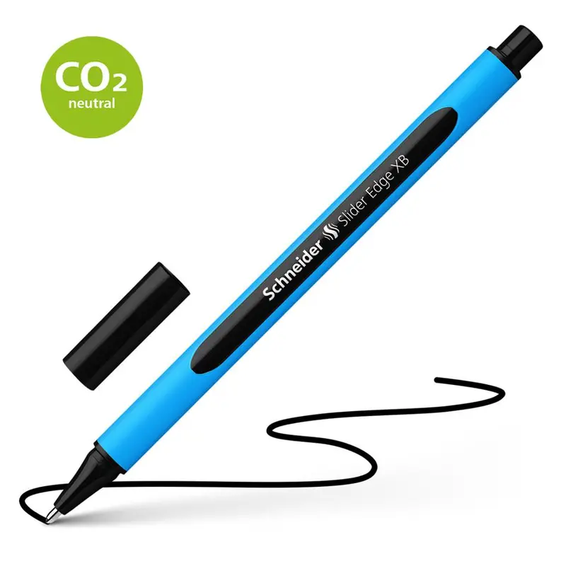 Schneider Slider Edge Ballpoint Pen – Extra-Broad Black Tip, S152201 1