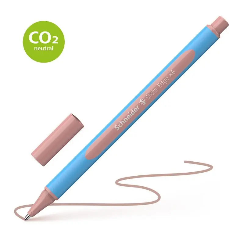 Schneider Slider Edge Blush Ballpoint Pen – Extra-Broad Tip 1