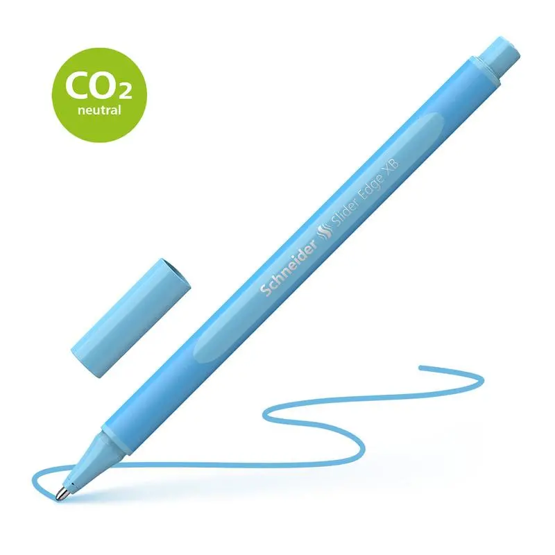 Schneider Slider Edge Xb Ballpoint – Baby Blue Barrel, Smooth Writing (S152230) 1