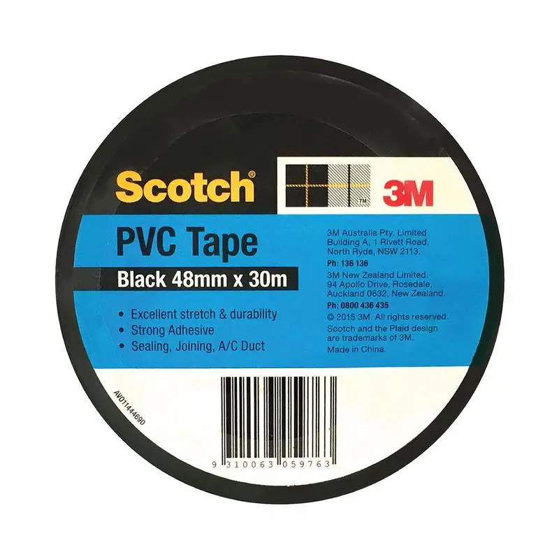 Scotch Heavy-Duty Duct Tape – Black, 48Mm × 30M 1
