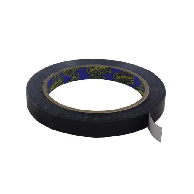 Sellotape 1519 Black Vinyl Electrical Tape – 12Mm X 66M 1