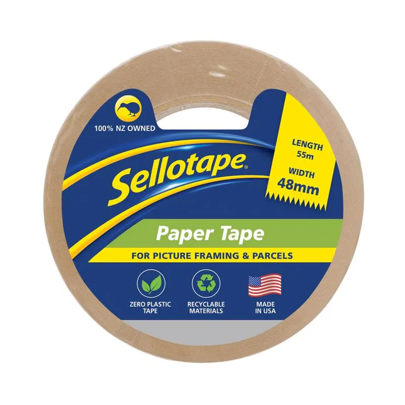 Sellotape Flatback Paper Tape 6270 – Tan, 48Mm × 55M 1