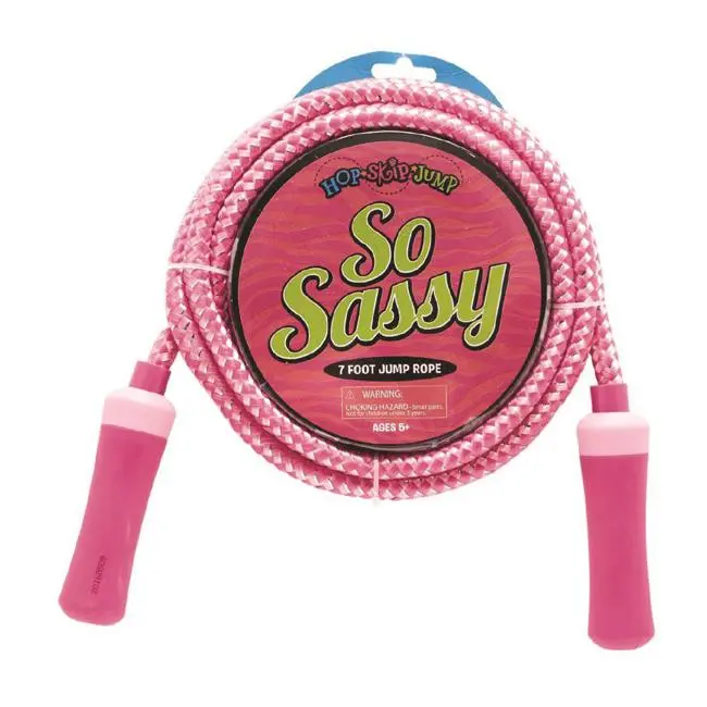 So Sassy Hot Rope – Adjustable Fitness Jump Rope 1