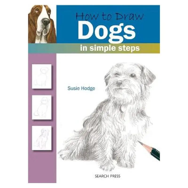Step-By-Step Dog Drawing Guide By Susie Hodge 1