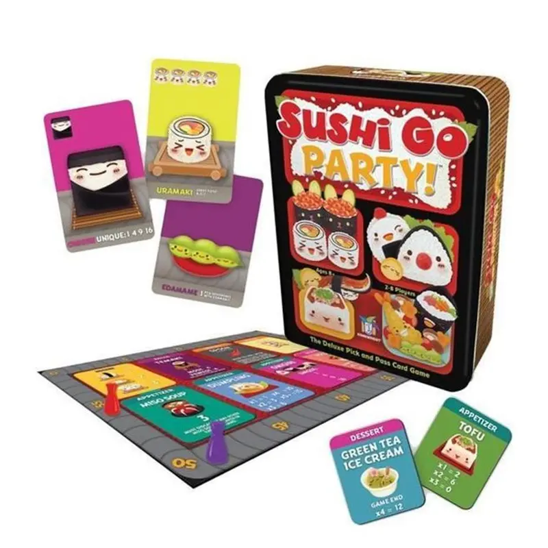 Sushi Go! Party Card Game By Holdson – Expanded Edition (55419) 1