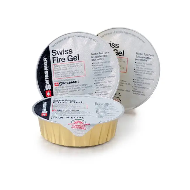 Swissmar Swiss Fire Gel Fuel – Triple-Pack, 88 Ml Cans Each 1