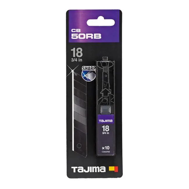 Tajima Cb50Rb Razor-Black Replacement Blades — 10-Pack 1