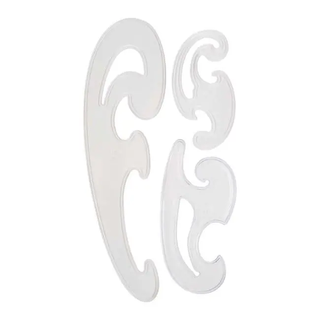 Taurus 3-Piece French Curve Set For Drafting 1