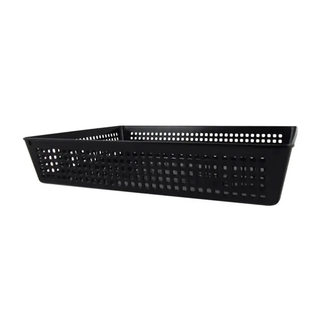 Taurus Large Black Basket Tray 1