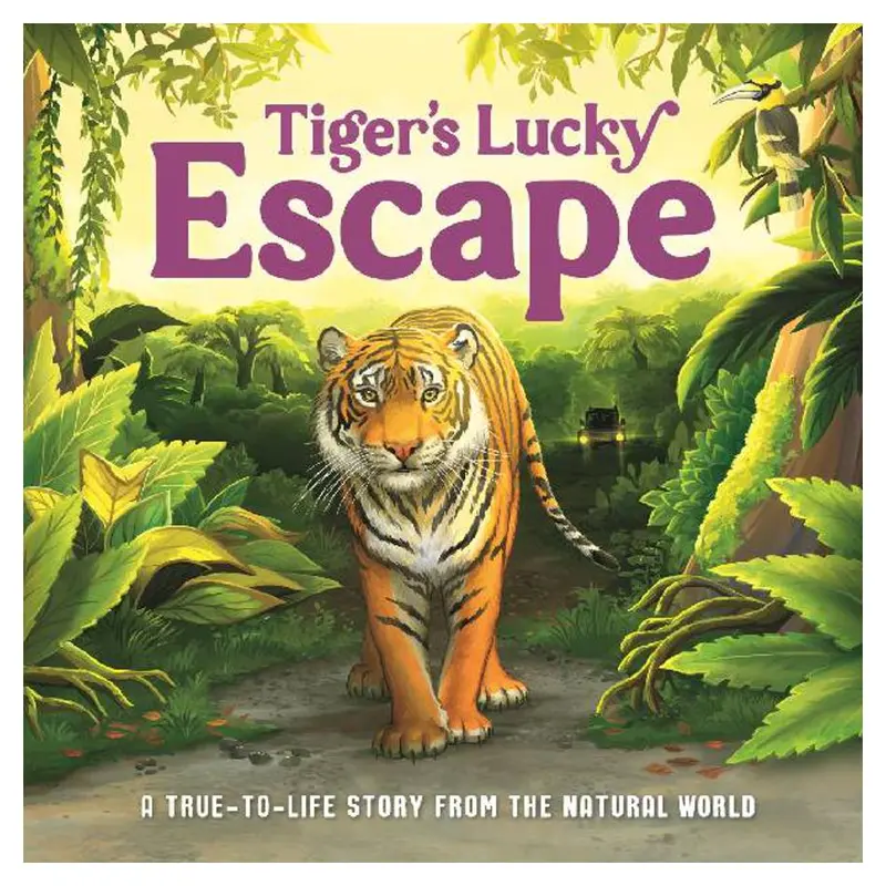 Tigers’ Lucky Escape: Interactive Board Book For Young Readers 1