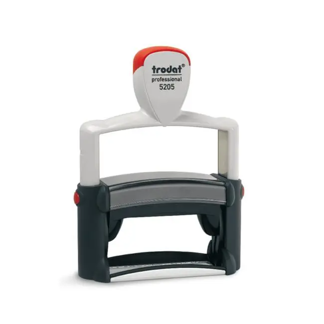 Trodat 5205 Text-Based Self-Inking Stamp 1
