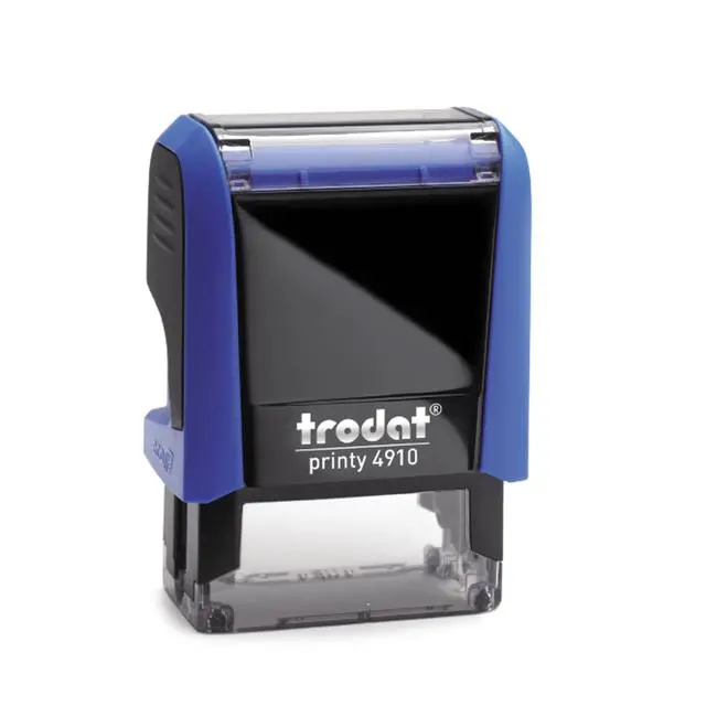 Trodat Printy 4910 Blue Self-Inking Stamp 1