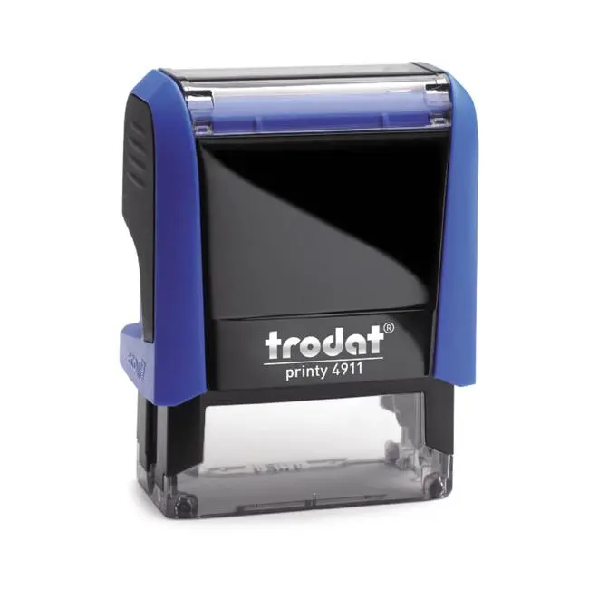 Trodat Printy 4911 Self-Inking Stamp – Crisp Blue Imprints 1