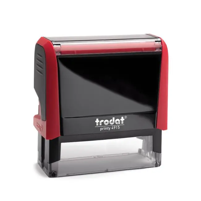 Trodat Printy 4915 Red Ink Stamp 1
