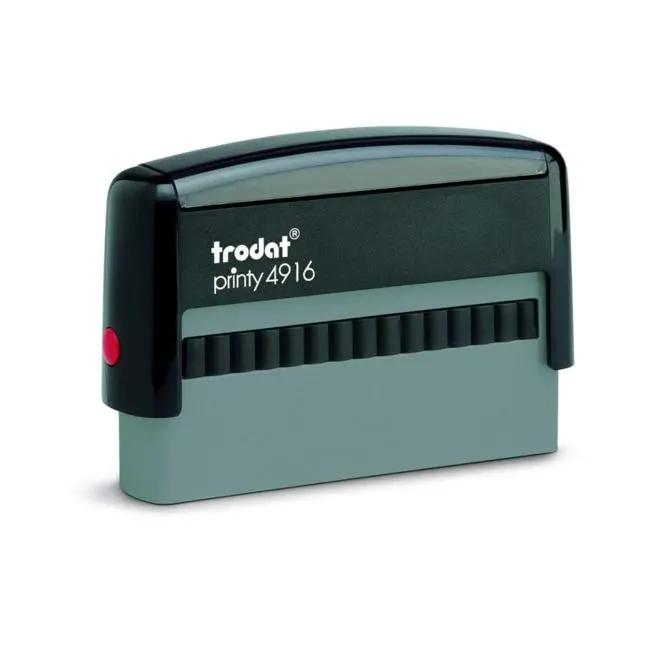 Trodat Printy 4916 Self-Inking Stamp – High-Contrast Black 1