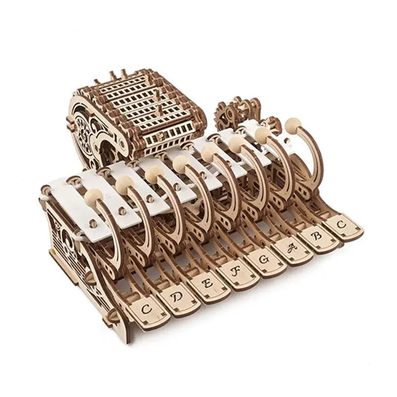 Ugears Celesta Mechanical Musical Model Kit – Buildable Wooden Instrument (121515) 1