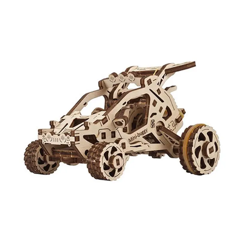 Ugears Desert Buggy Mechanical Model Kit – Off-Road Wooden Vehicle Puzzle (121423) 1