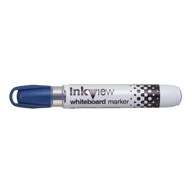 Uni Inkview Pwb-202 Whiteboard Marker – 1.8–2.0Mm Bullet Tip, Electric Blue 1