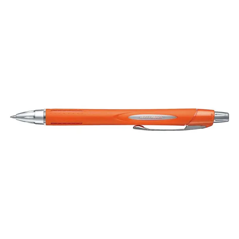 Uni Jetstream Sxn250-07 Retractable Pen – 0.7Mm Blue-Black Ink, Orange Barrel 1