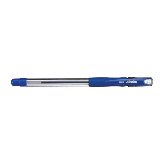 Uni Lakubo Capped Ballpoint Pen – 1.0Mm Blue Refill (Sg-100 Series) 1