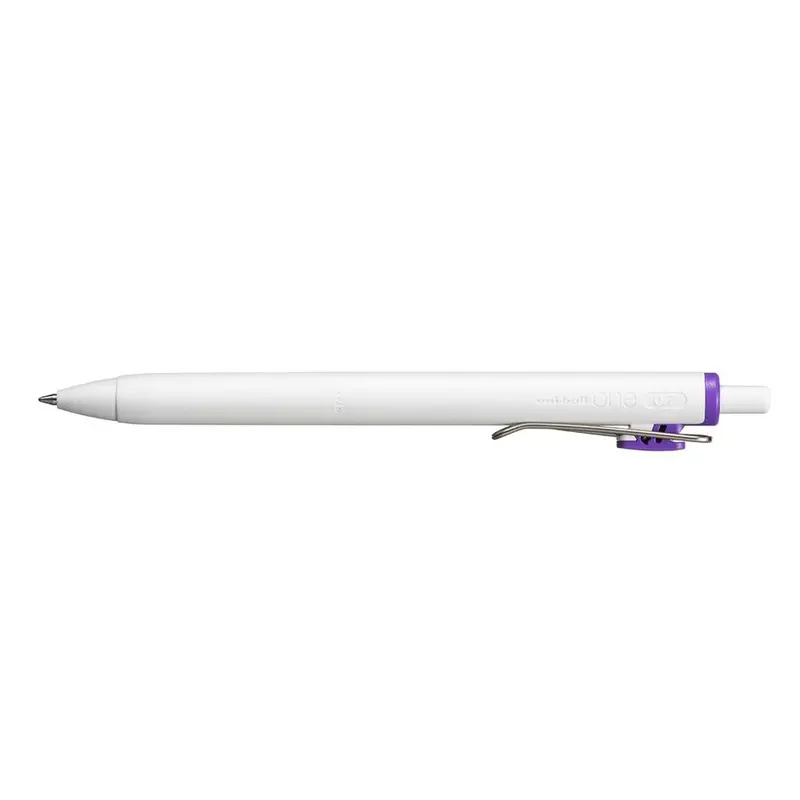 Uni One Violet Gel Rollerball Pen – 0.7Mm Precision Tip (249532) 1